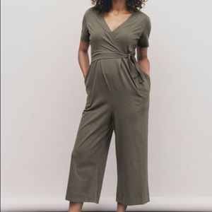 Boob Design Organic Amelia Jumpsuit Olive Leaf